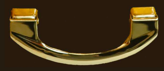 Poignée dorée en métal