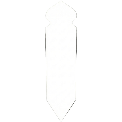 Stèle décorative en bois de pauwlonia massif