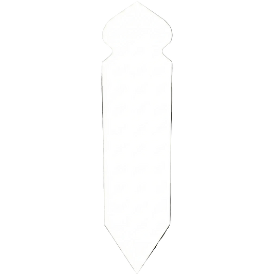 Stèle décorative en bois de pauwlonia massif