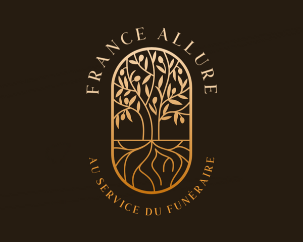 Logo france allure - au service du funéraire